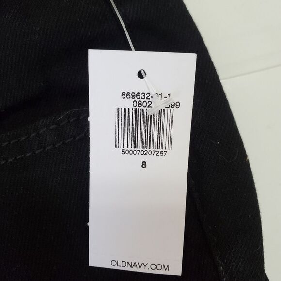 Old Navy Rockstar black Super Skinny Extra High Rise size 8 - Picture 4 of 8